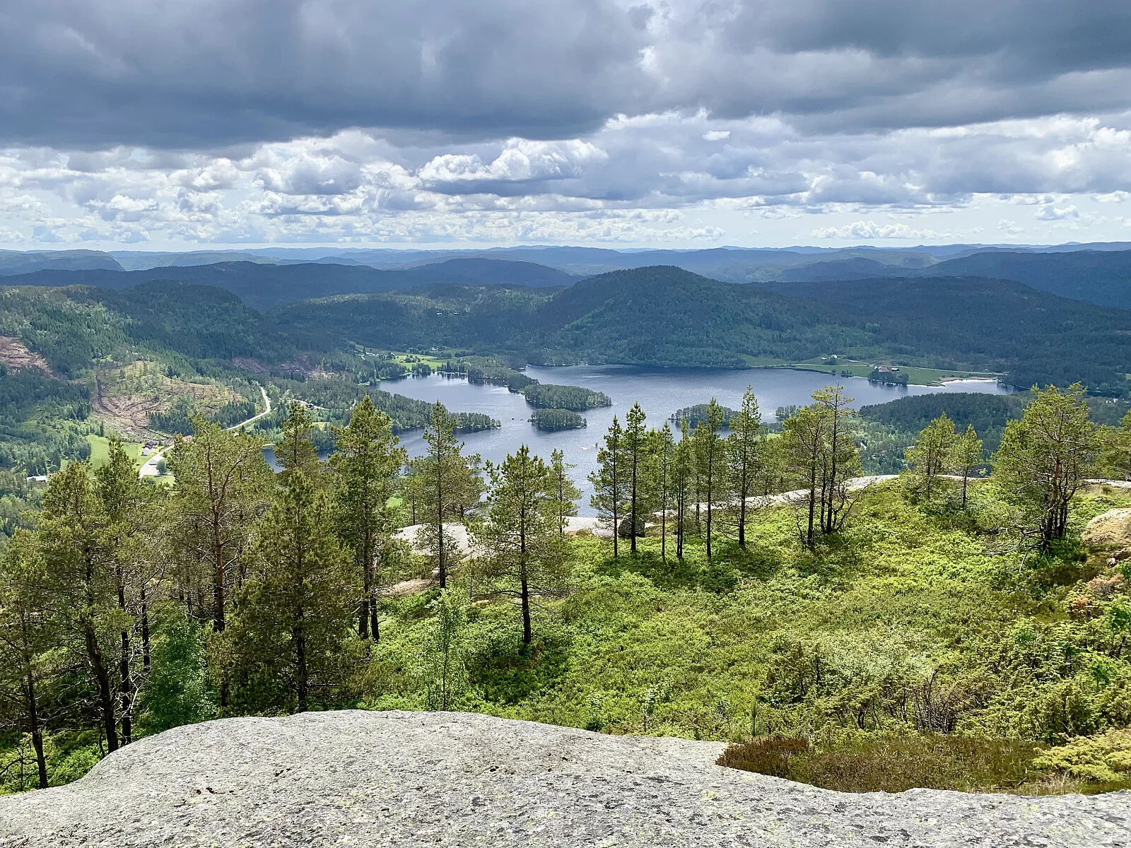 Fjotlandsfjellet (615 moh)