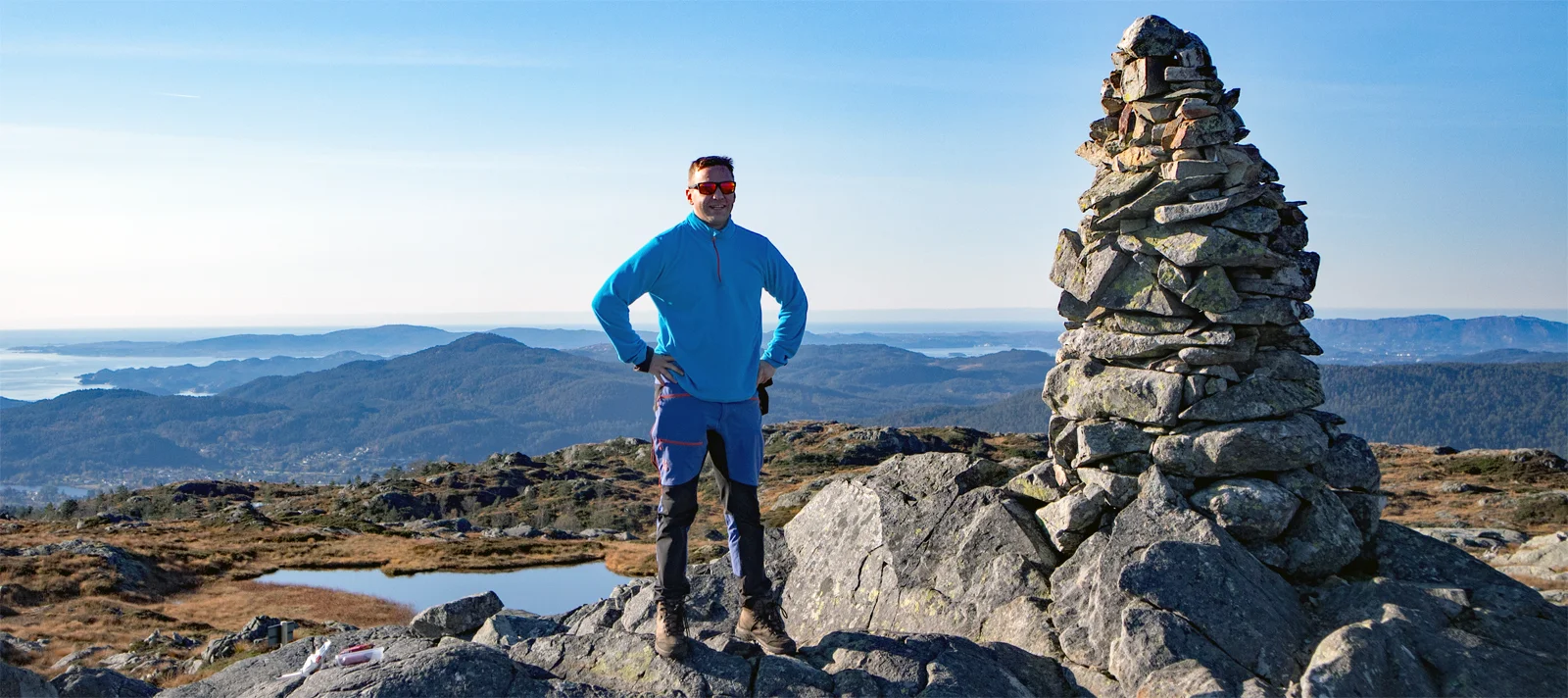 Rødsfjellet (526 moh) i Os