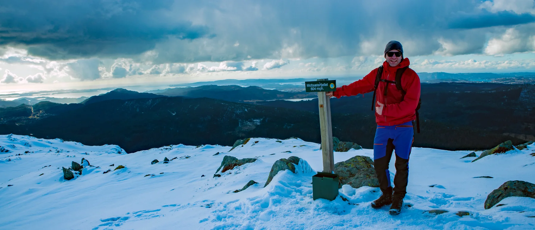 Midtsæterfjellet (604 moh) i Os