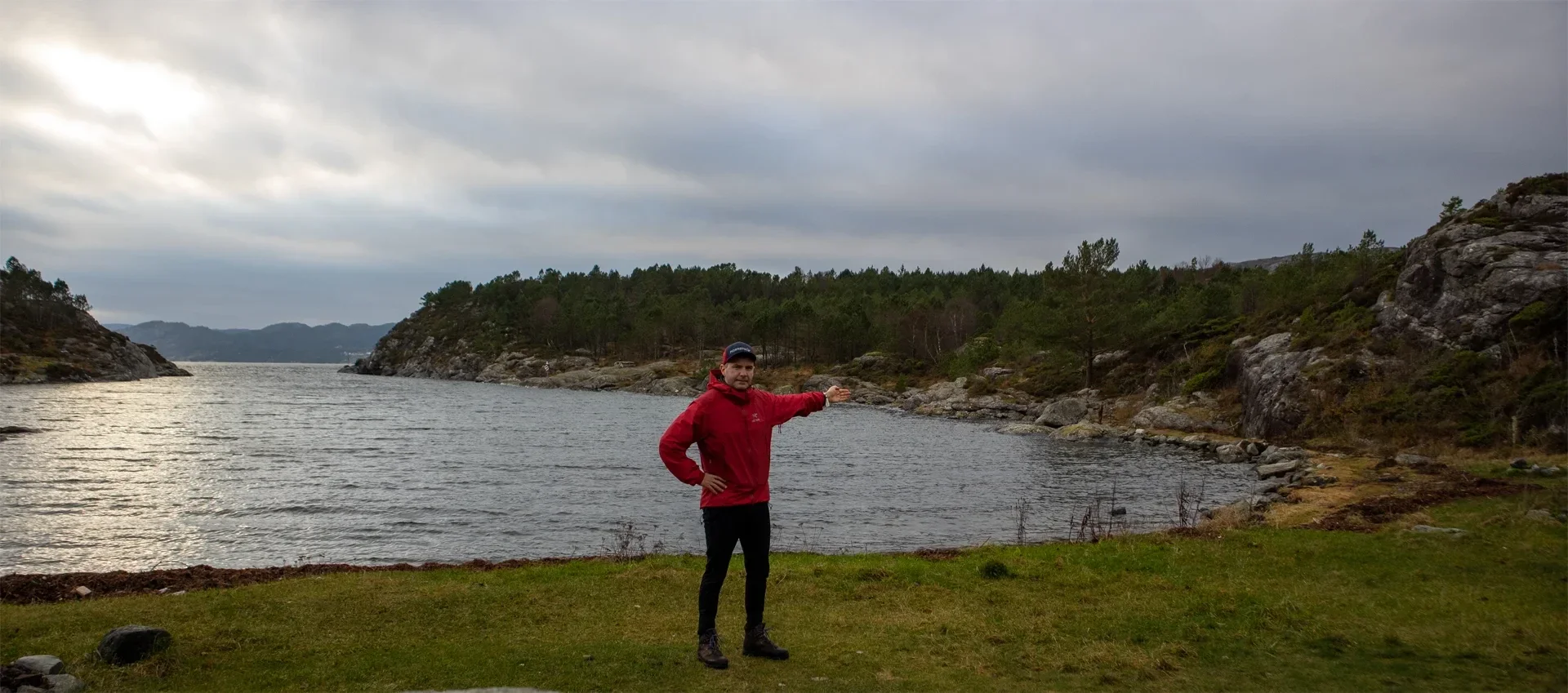 Vandretur over hele Tyssøy, ytterst på Bjorøy