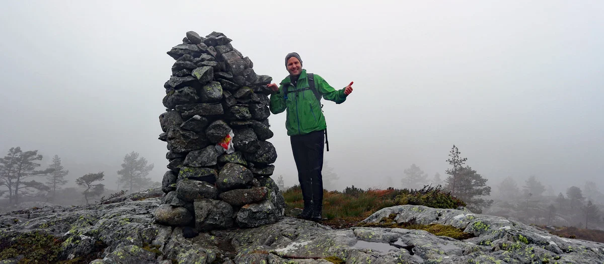 Strandafjellet (383 moh) i Os