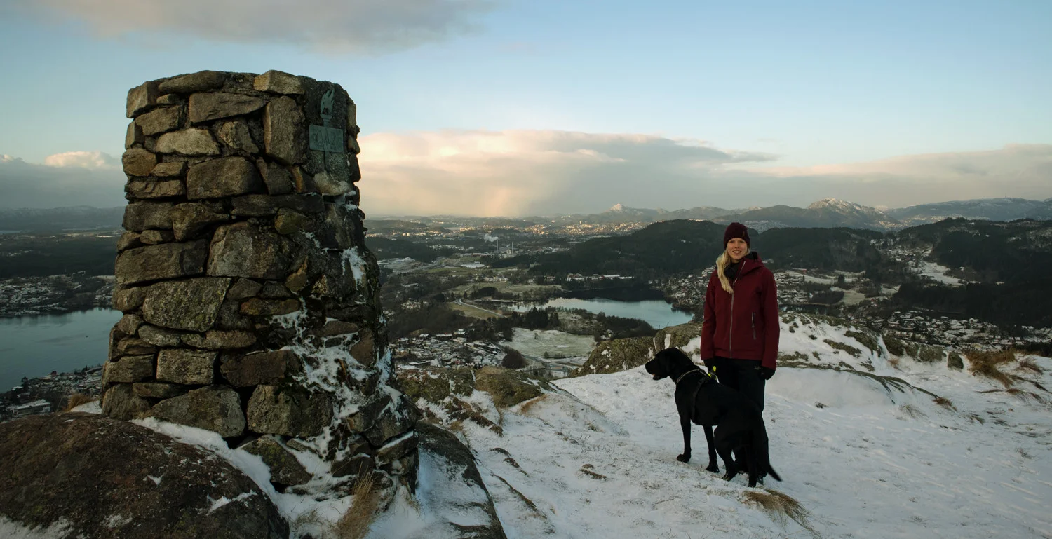 Ramberget (300 moh) på Fanafjellet