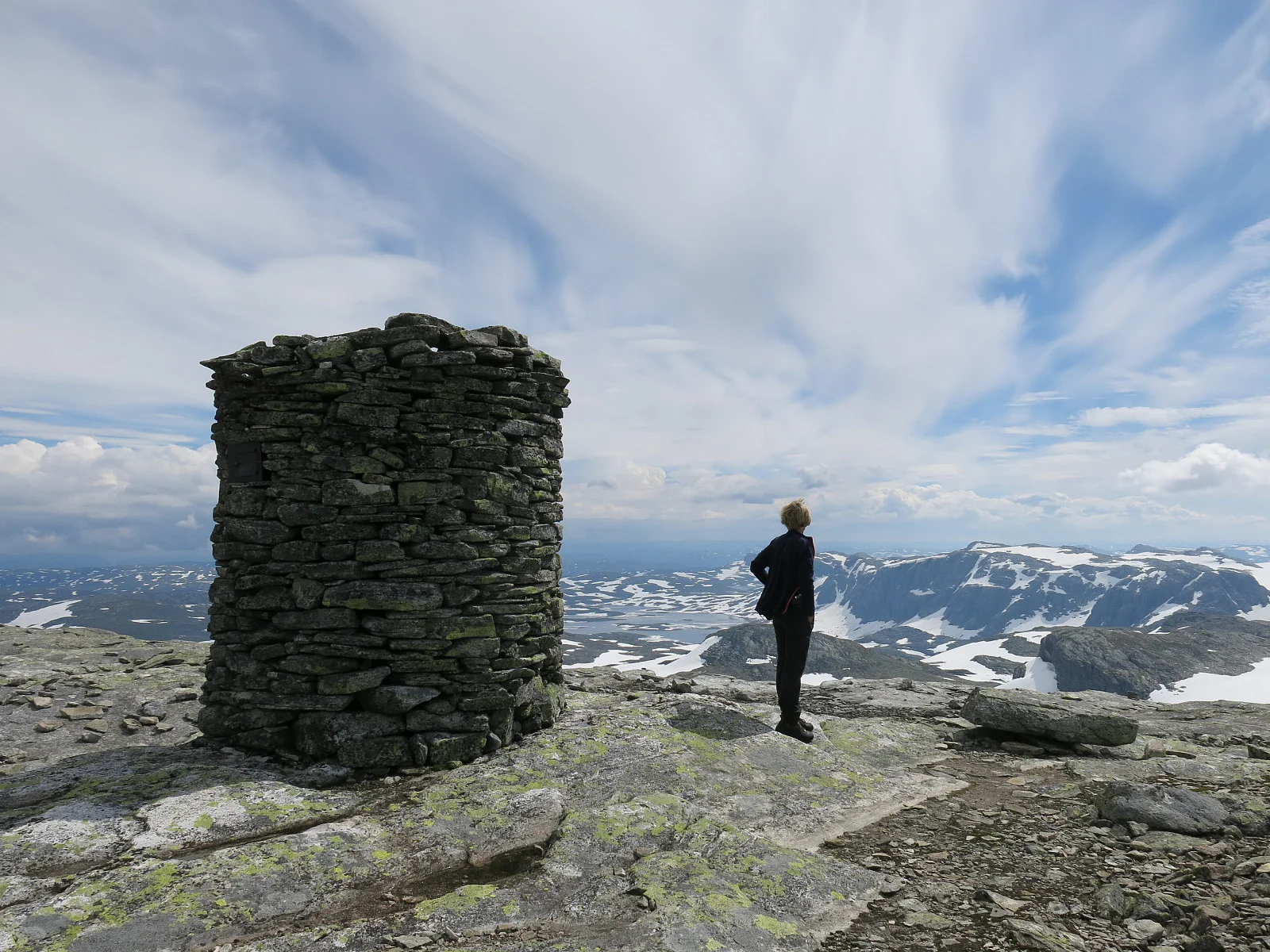Fjelltur til Sandfloegga (1721 moh) fra Valldalen